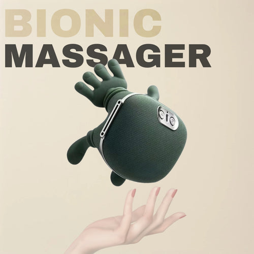Bionic heated massager for body relaxation