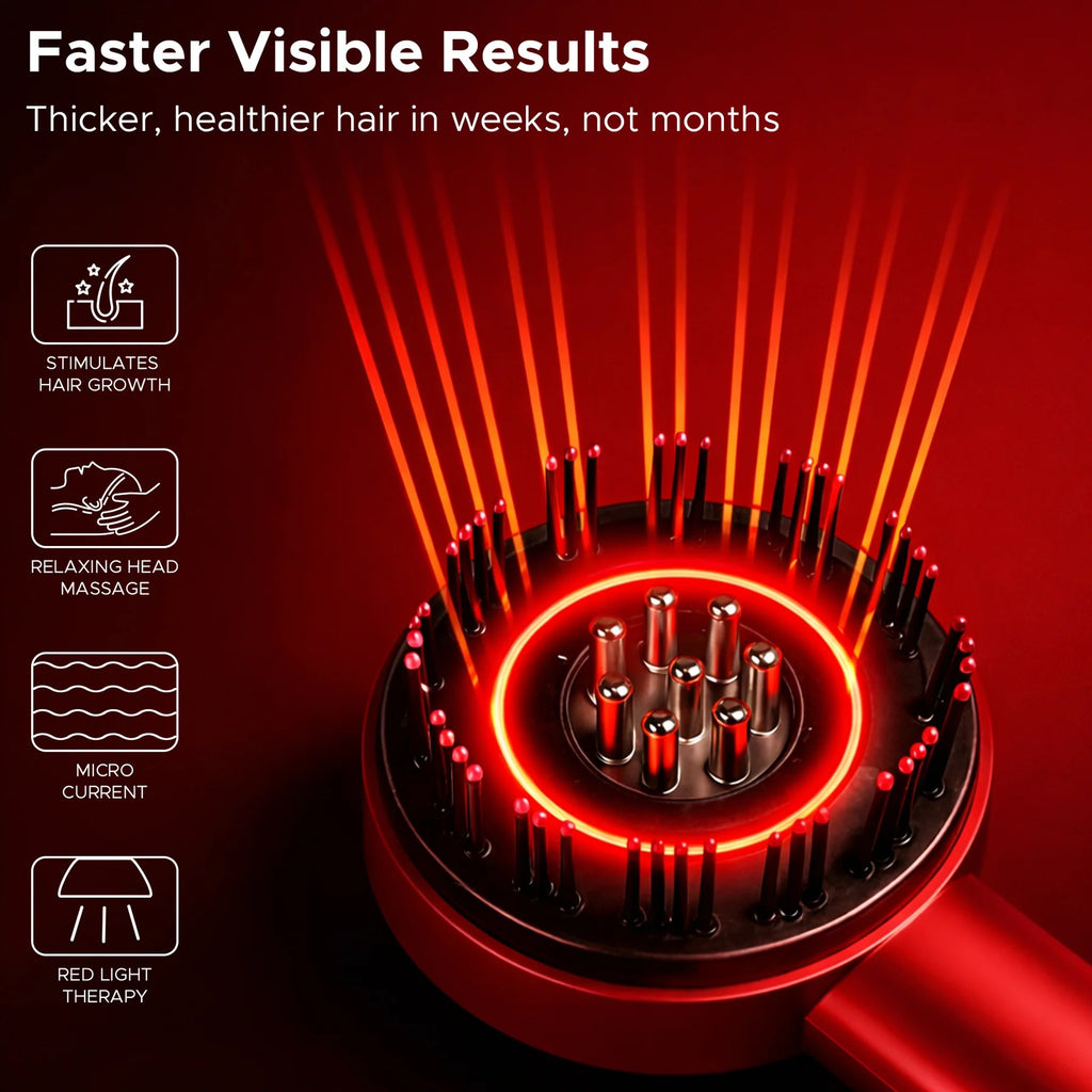 Hair Growth Massager with Oil Applicato-Trendizo24