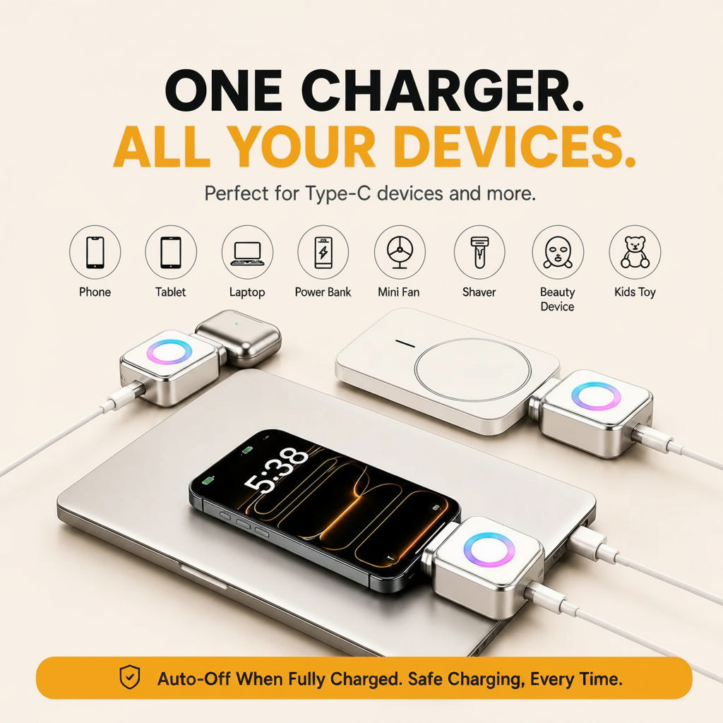 One Charger - FAF9F6 Background