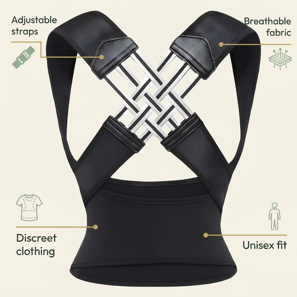 Trendizo24- Posture & Upper Back Support