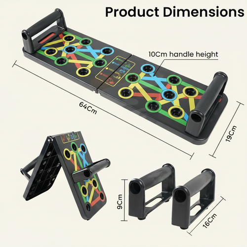 Foldable Pushup Boards