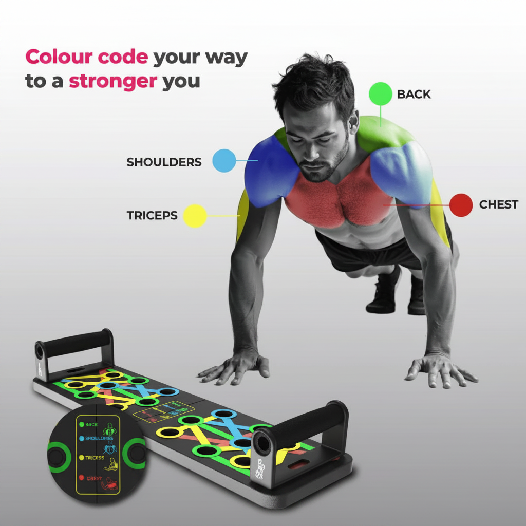 Foldable Pushup Boards