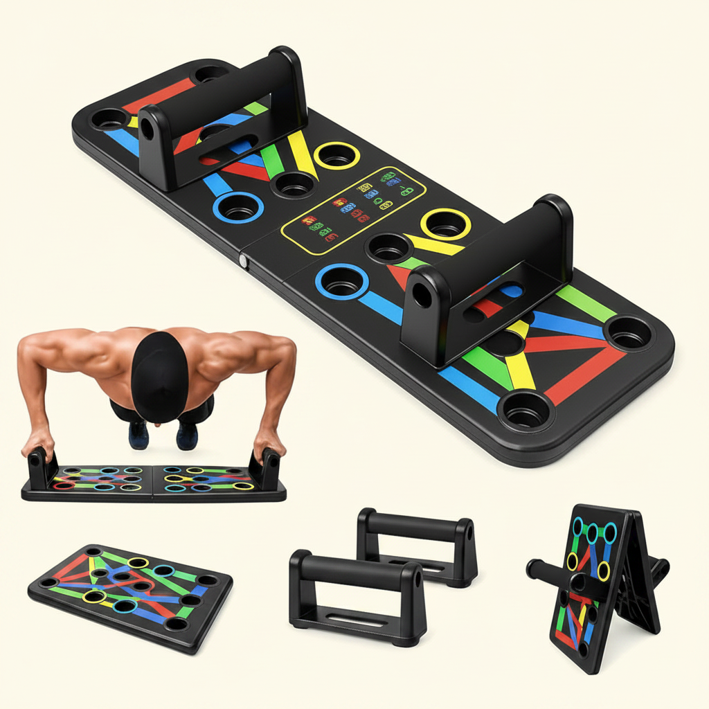 Foldable Pushup Boards