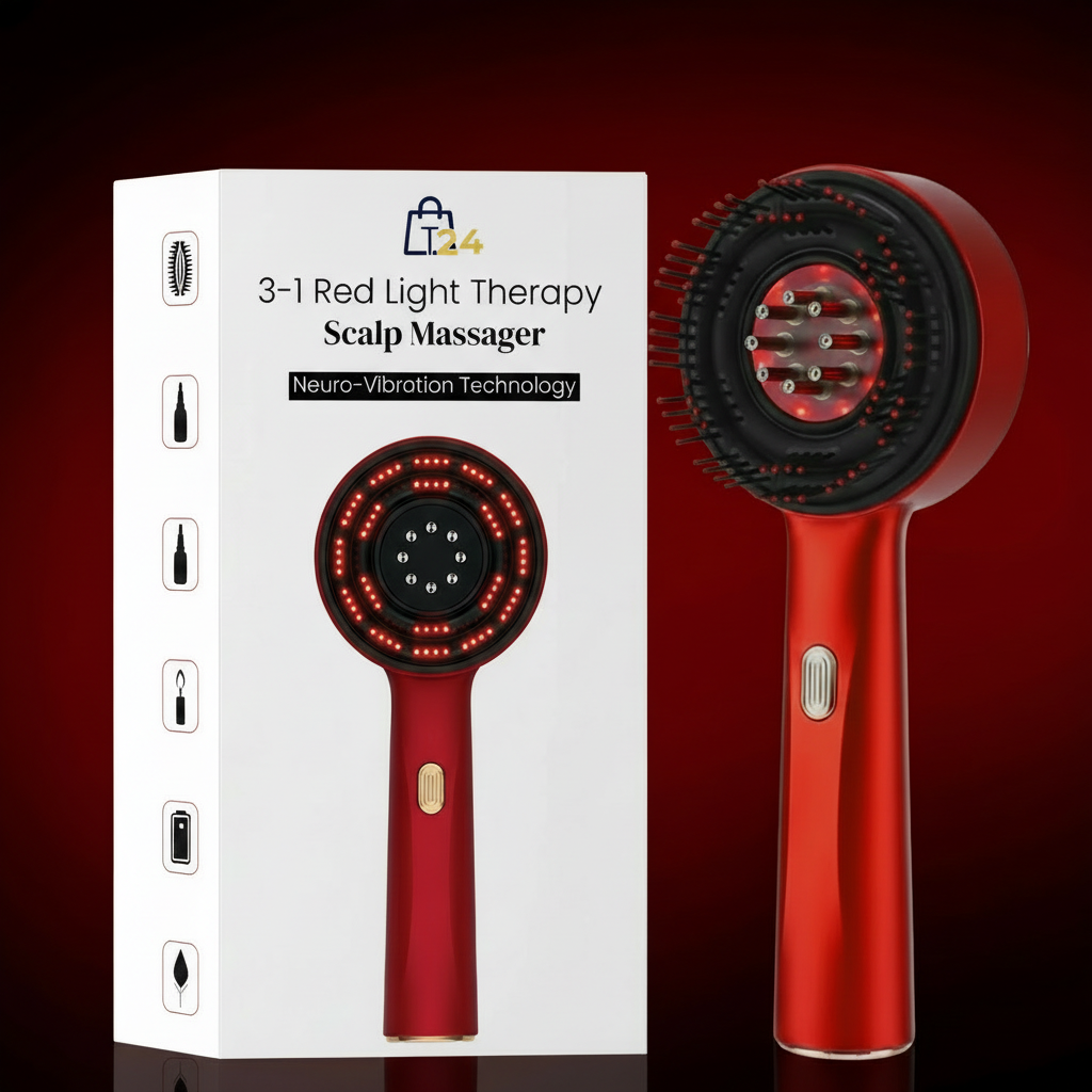 Hair Growth Massager with Oil Applicato-Trendizo24