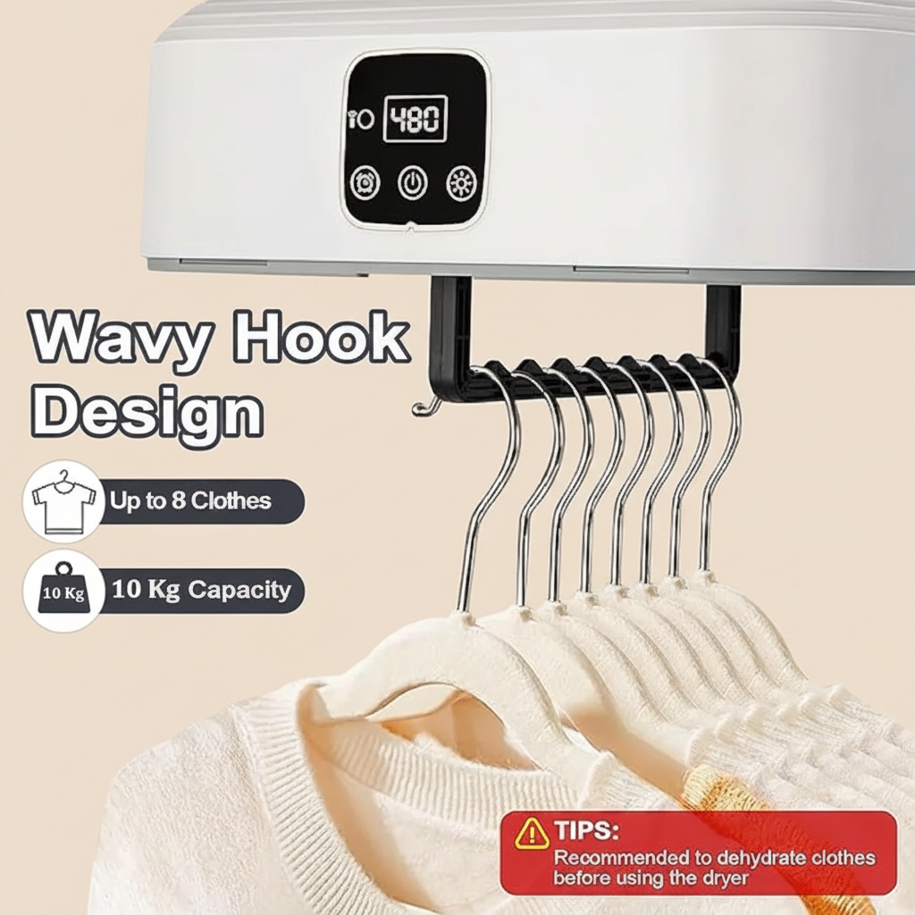 Remote Control Premium Clothes Dryer